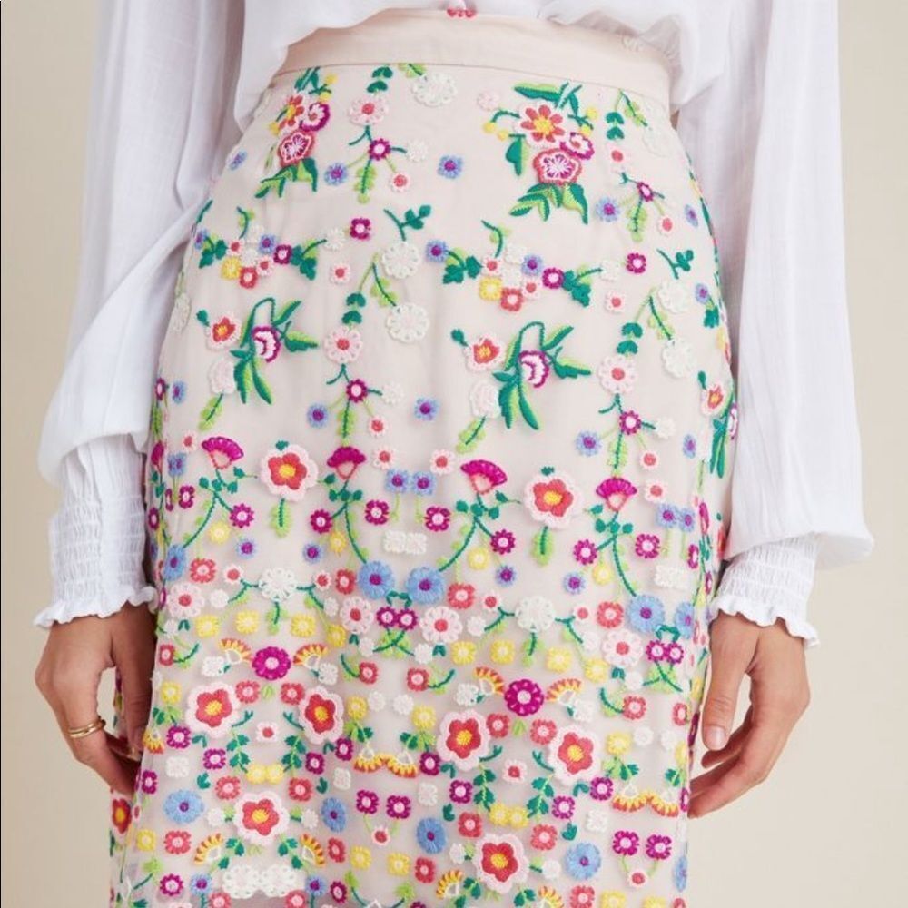 NWT Anthropologie Eva Franco Pascaline Tulle Skirt Size 10 #275 - Picture 2 of 6